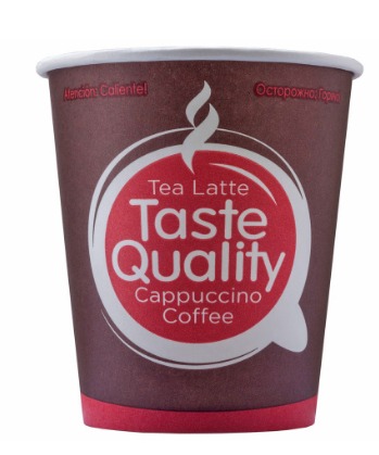 Стакан бумажный однослойный для вендинга 180мл Taste Quality