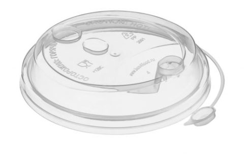 Крышка для стакана 250мл, D80 мм, прозрачный Питейник