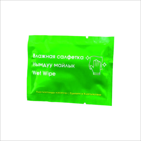 Влажные одноразовые салфетки без Лого  60*80