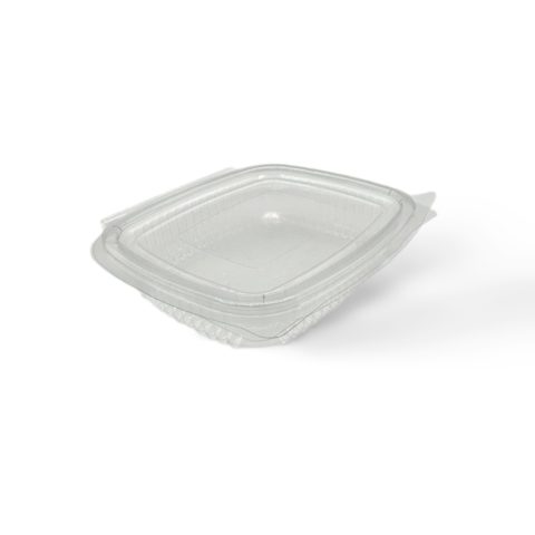 Контейнер пластиковый D30, DELI 250мл, c откидной крышкой, 140*128*30мм, PET