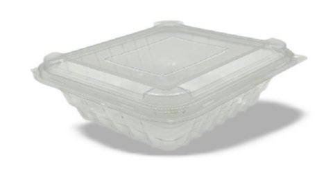 Контейнер DB300, DESSERT BOX M 300мл, c откидной крышкой, 127*110*45мм, PET