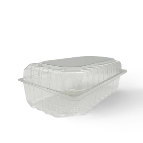 Контейнер пластиковый LL75, LUNCH BOX LL, c откидной крышкой, 235*130*80мм, PET