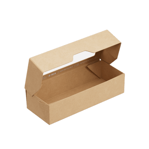 Контейнер бумажный OneBox 500/b Крафт 170*68*40 мм