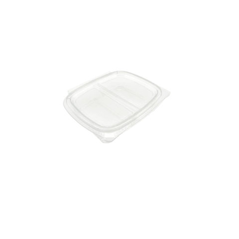 Контейнер пластиковый TD250, TWO CELL DELI, двухсекционный,c откидной крышкой, 140*128*30мм, PET